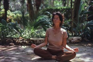 meditating-nature